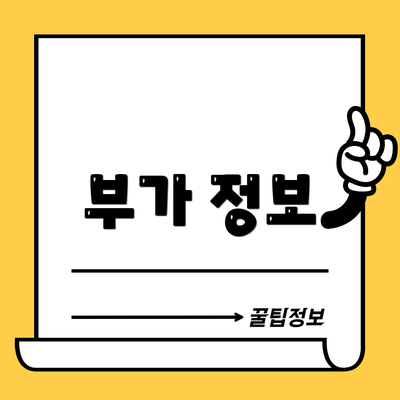 부가 정보