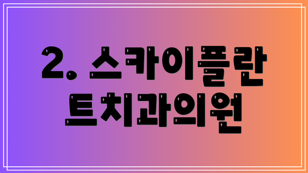 2. 스카이플란트치과의원
