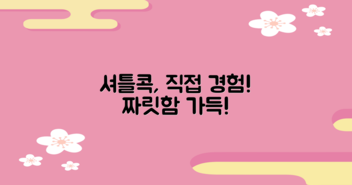 셔틀콕, 직접 경험해보세요!