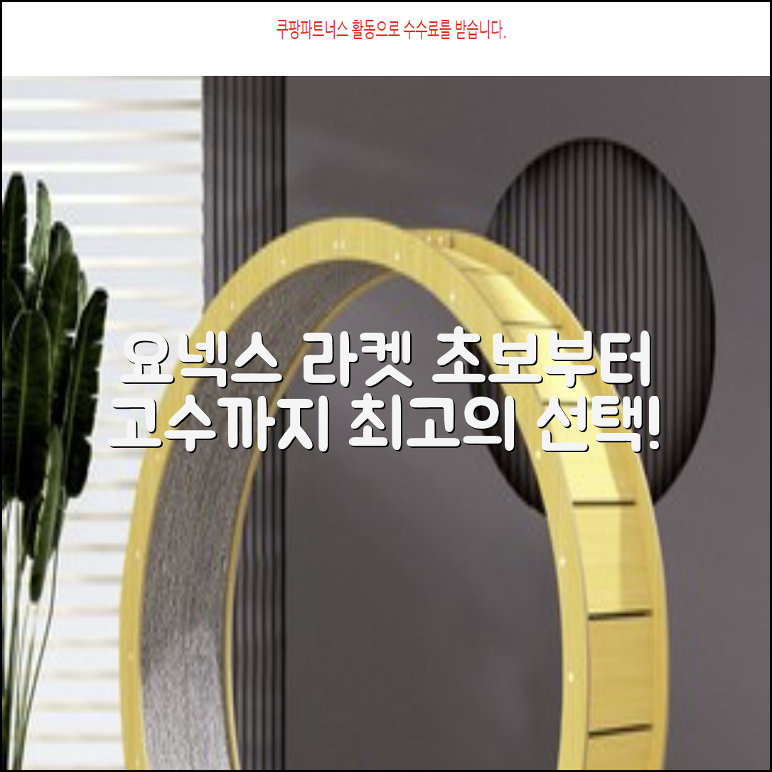 요넥스 라켓: 초보부터 전문가까지 최고의 선택!