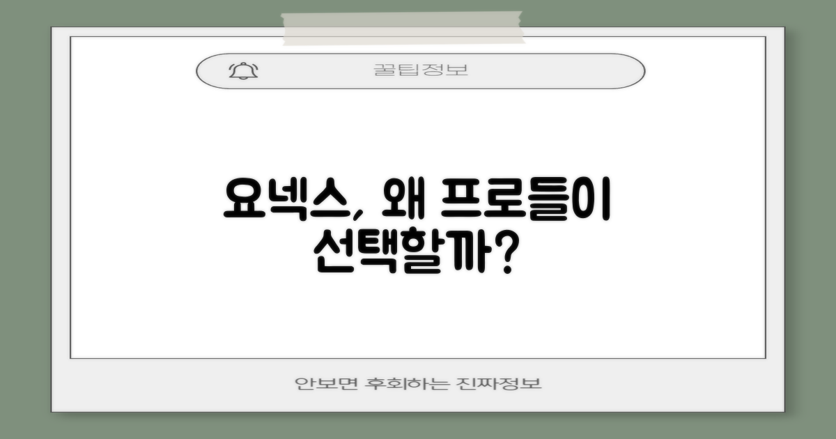 전문가가 요넥스를 선택하는 이유는?