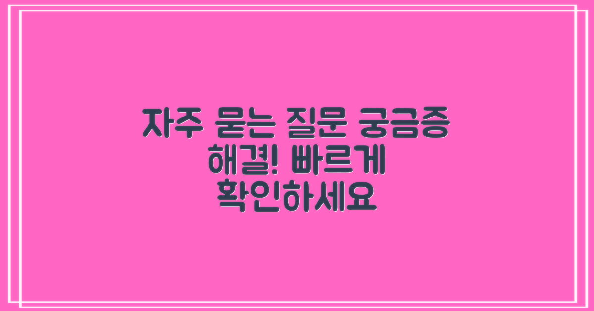 자주 묻는 질문