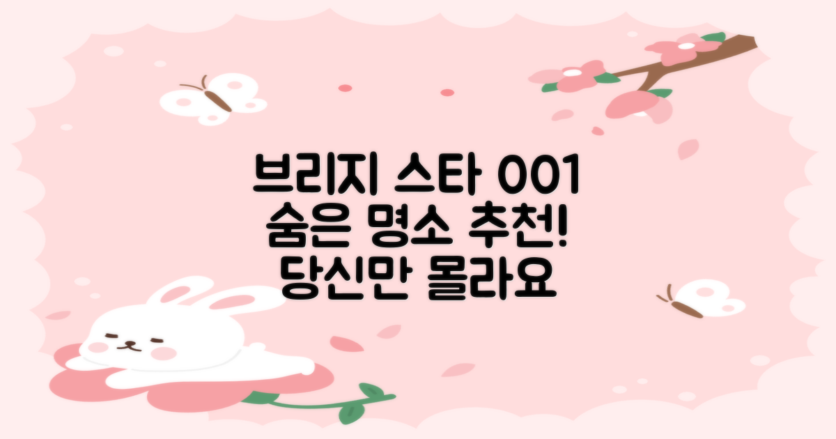 당신만 모르는 브리지 스타 001의 특별한 경험, 숨은 명소 추천!