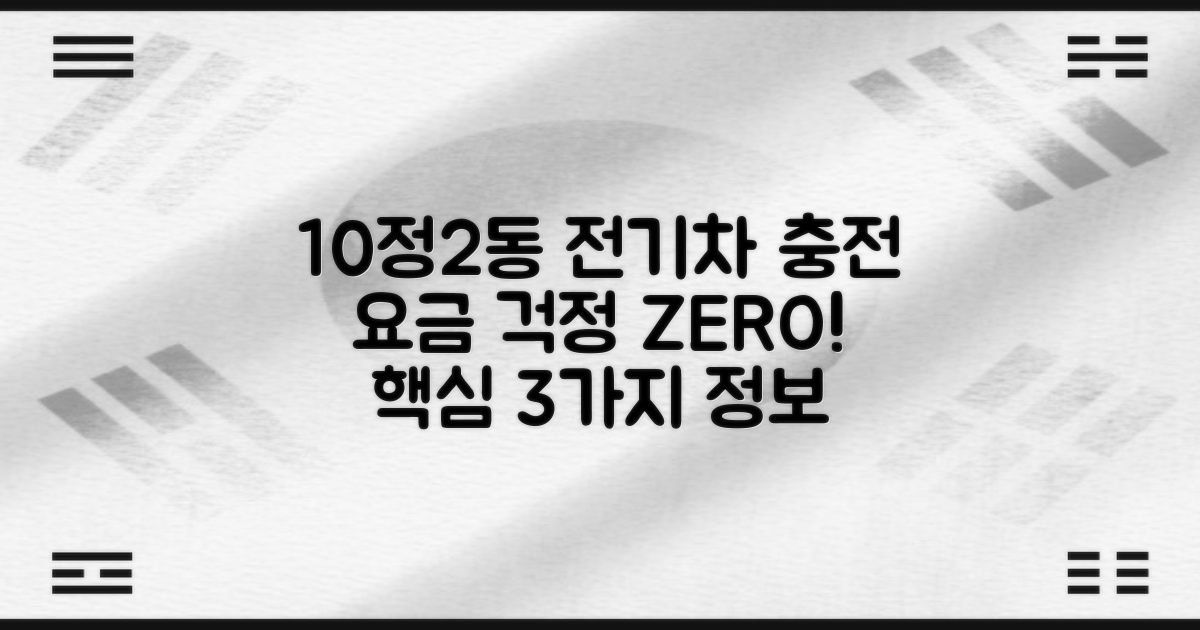 십정2동 행정복지센터 전기차 완속 충전소, 요금 걱정은 이제 그만! 3가지 핵심 정보