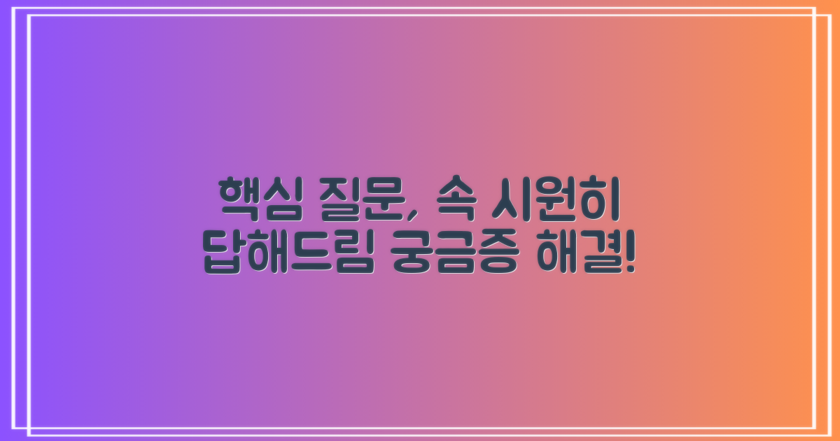 자주 묻는 질문