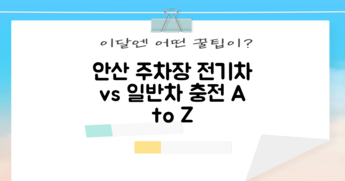 안산운전면허시험장 주차장: 전기차 vs 일반차 충전 가이드