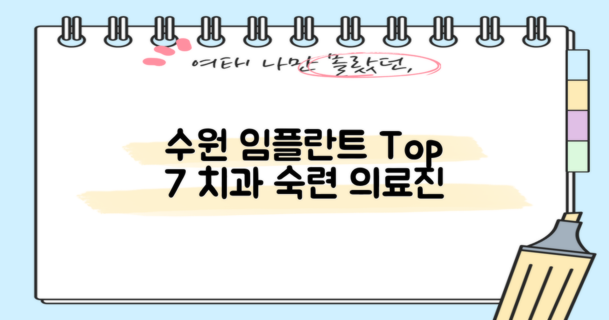 수원 임플란트 치과, 숙련된 의료진이 있는 곳 Top 7
