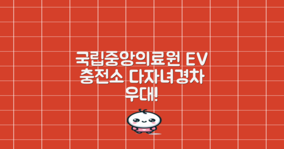 국립중앙의료원 전기차 충전소: 다자녀·경차 우대 혜택, 스마트한 이용 전략